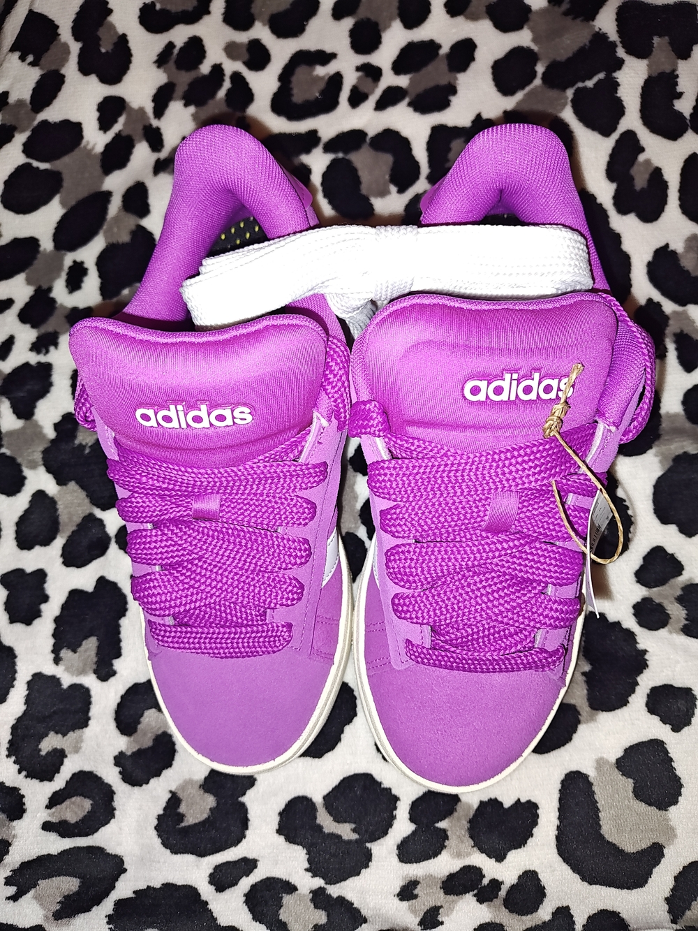 adidas Grand Court Alpha 00S White with Pink Accents